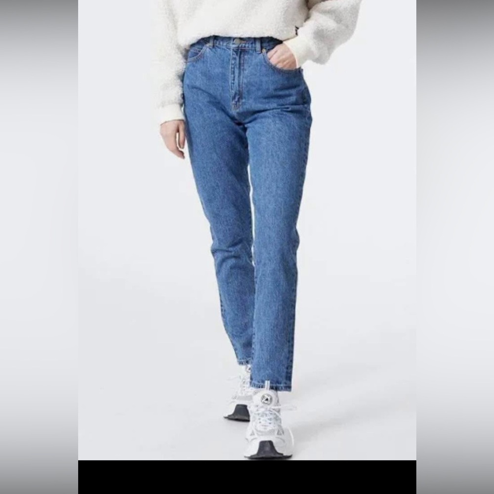 Dr. Denim Women's Straight Leg Dark Blue Jeans
